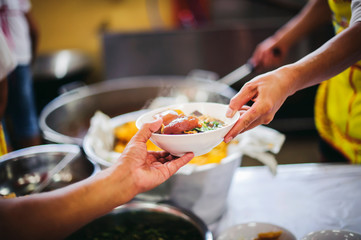 The way of life for the needy to get free food from the compassionate: the concept of food sharing