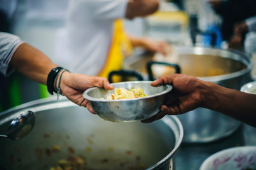 The way of life for the needy to get free food from the compassionate: the concept of food sharing