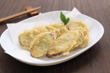 さつまいもの天ぷら、いも天