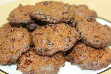 homemade bran biscuits with lemon