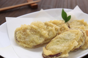 さつまいもの天ぷら、いも天