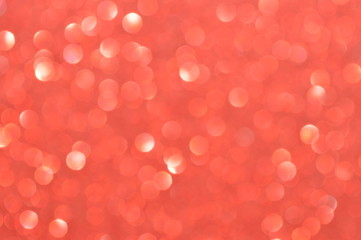 Bokeh image of the surface of the glittering sheet.