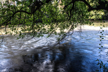 Pardo River in Aguas de Santa Bárbara city, Sao Paulo state, Brazil