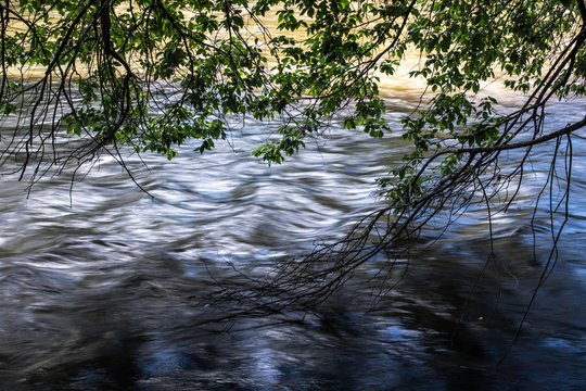 Pardo River In Aguas De Santa Bárbara City, Sao Paulo State, Brazil