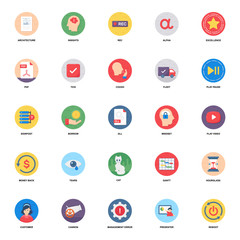 Symbols Signs Flat Vectors Pack