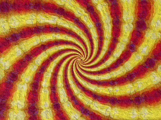 Colorful digital graphic kaleidoscope symmetry mandala style in laser light trial pattern, Tie Dye , spiderweb art abstract background for art projects, banner, business,   card, 3D, template