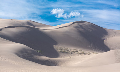 Senic view in Great Sand Dunes National Park in Colorado, USA