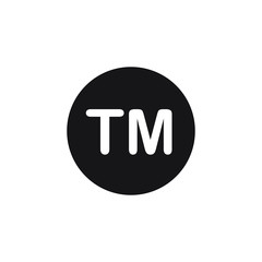 Trade Mark sign Icon design. vector illustration