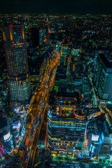 日本,東京の典型的な風景 Scenery of Japan in Tokyo 