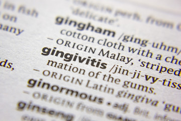 Word or phrase Gingivitis in a dictionary.