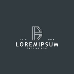 Minimalist and modern initial B logo design