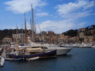 Beautiful sea landscape in Majorca.