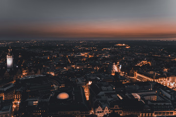 Leipzig bei Nacht
