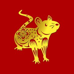 The Year of Mouse Happy Chinese New Year