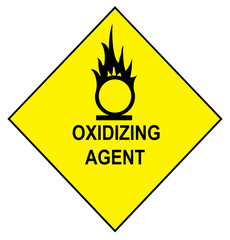 Sign of transported hazardous substances
