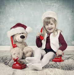 Telefonat mit dem Teddybär