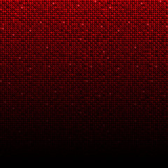 Background made of red sequins, glitters dots