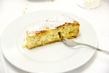 Pie Piece in the Plate