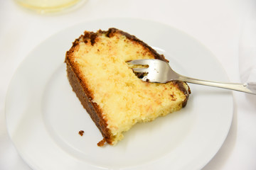 Pie Piece in the Plate