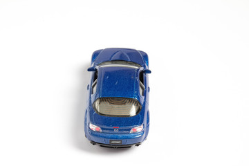 toy car on a white background