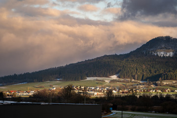 Rußberg  Baden-Württemberg im Dezember