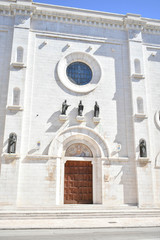 Fototapeta na wymiar Ancient Pescara Cathedral Architecture