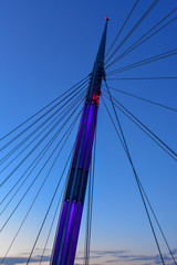 Ponte del Mare in Pescara, Italy, Abruzzo