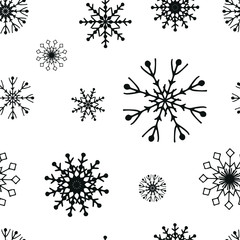 Seasonial Winter Holiday Snowflake Collection
