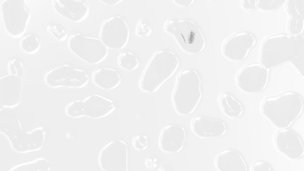 3d illustration of abstract background with irregular holes on surface. wallpaper