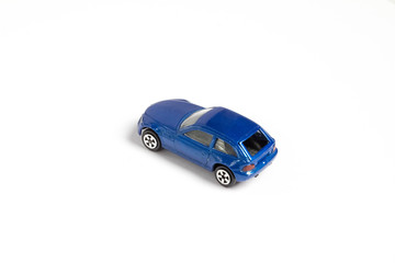 toy car on a white background