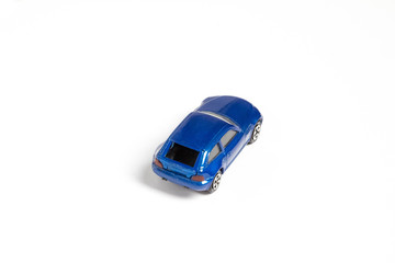 toy car on a white background