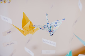 Cocotte en papier & Origami