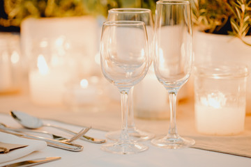 Table pour évènement