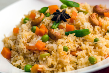 Vegetable fried rice