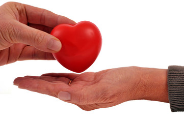 Fototapeta premium Donner son cœur 