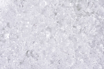 Snow ice frost in winter light background