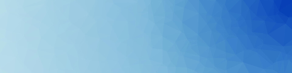 Classic Blue Abstract trianglify Generative Art background illustration