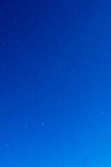 Star constellation big bear on blue night sky