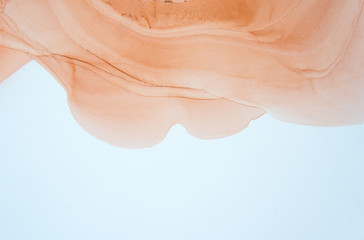 Ink, paint, abstract. Alcohol ink. Abstract painting, can be used as a trendy background for wallpapers, posters, cards, invitations, websites.