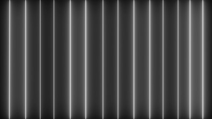 Fototapeta premium Colorful neon shinny glowing light lines background. 