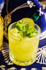 mexican cocktail in the bar