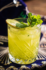 mexican cocktail in the bar