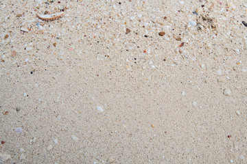 Sand on the beach for background