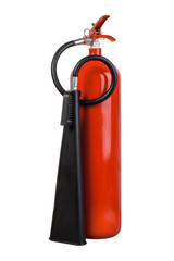 Obraz premium Fire extinguisher isolated on white background
