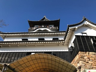 Fototapeta na wymiar Inuyama Castle, a National Treasure of Japan