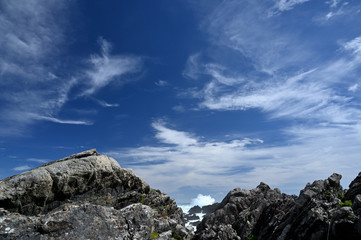 室戸岬の海と青空