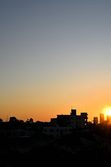 武蔵小杉の夕暮れ