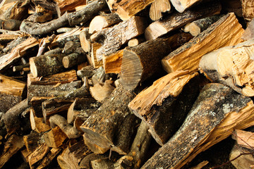 stack of firewood
