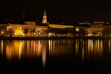 Fototapeta premium Johannes Church in background