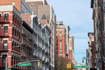 Old Buildings in Nolita New York City